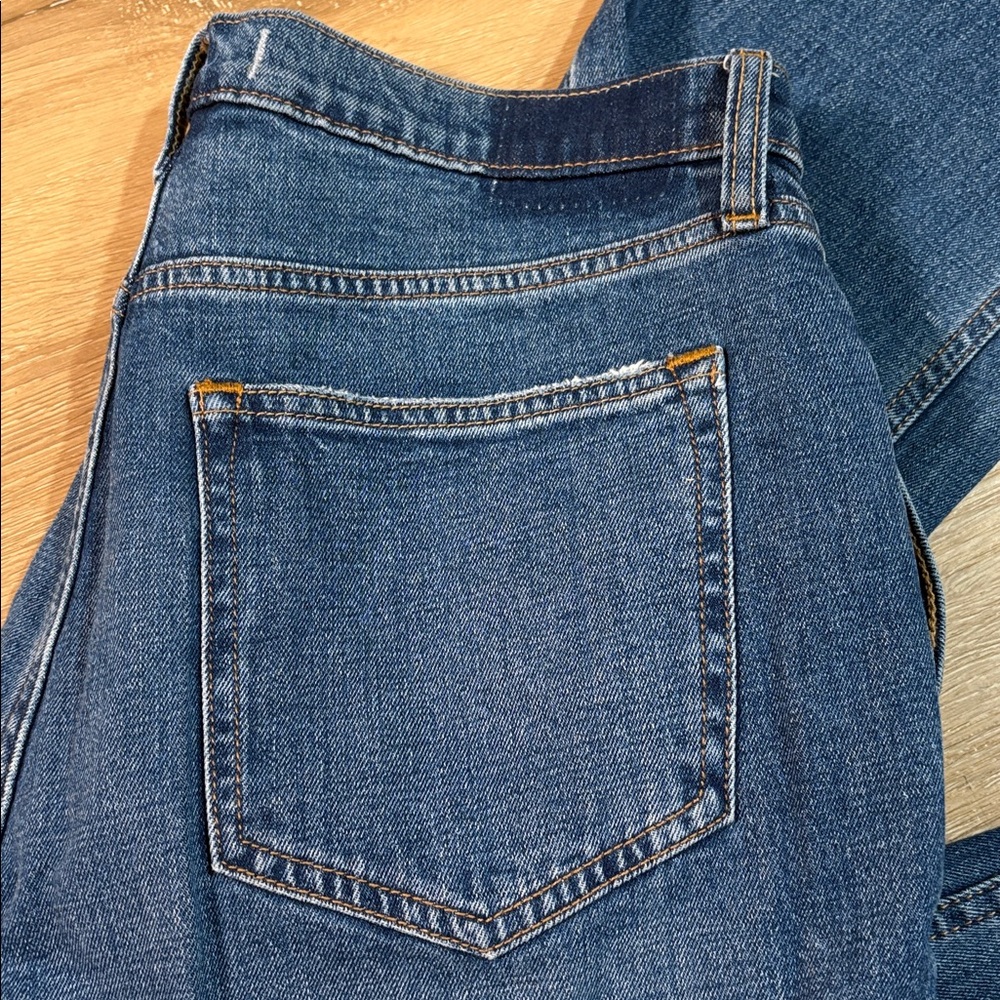 Abercrombie & Fitch Curve Love The ankle straight ultra high rise jeans size 31 - Picture 6 of 7